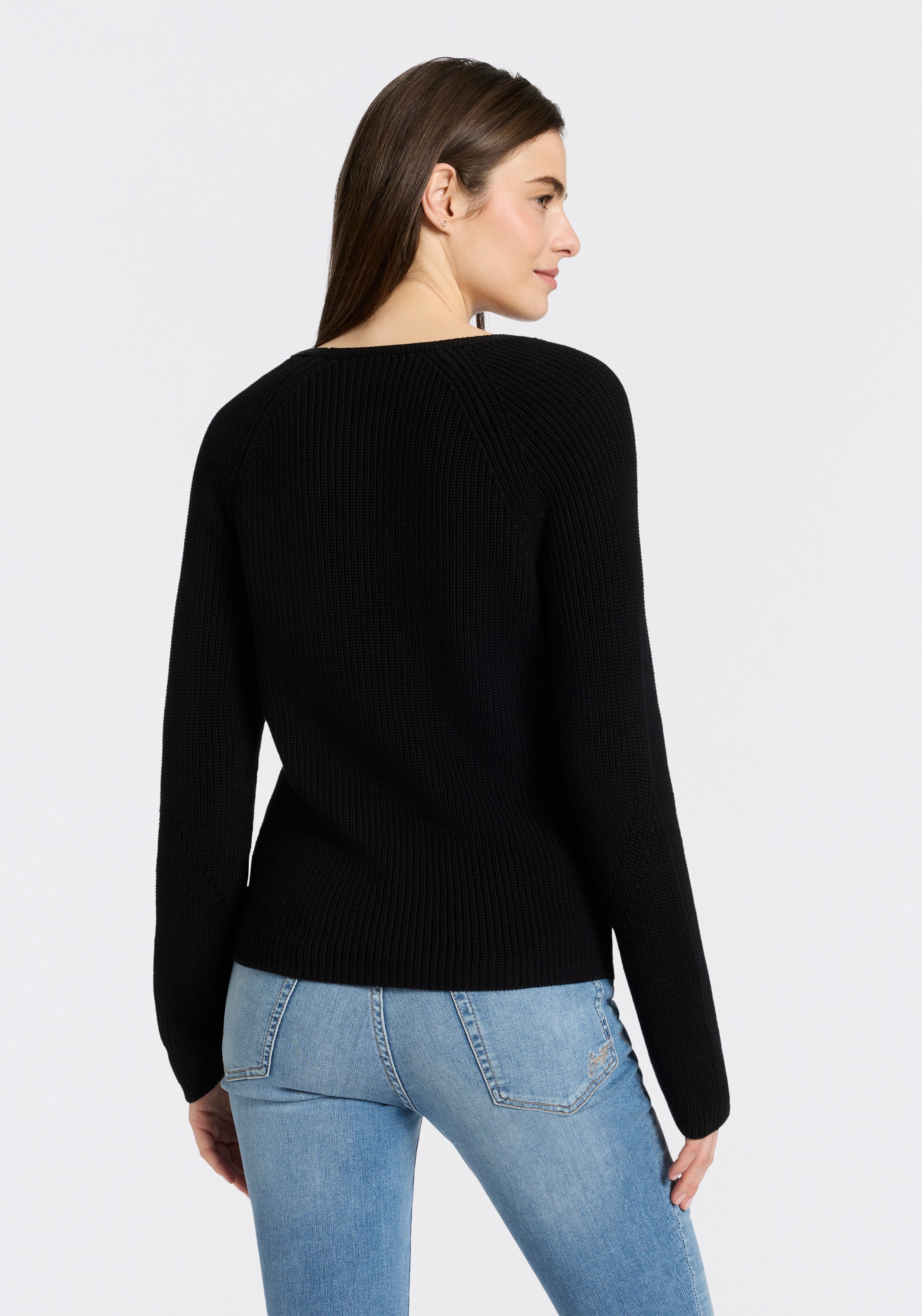 BOSS ORANGE Strickpullover Fardellina Premium Damenmode aus reiner Baumwoll günstig online kaufen