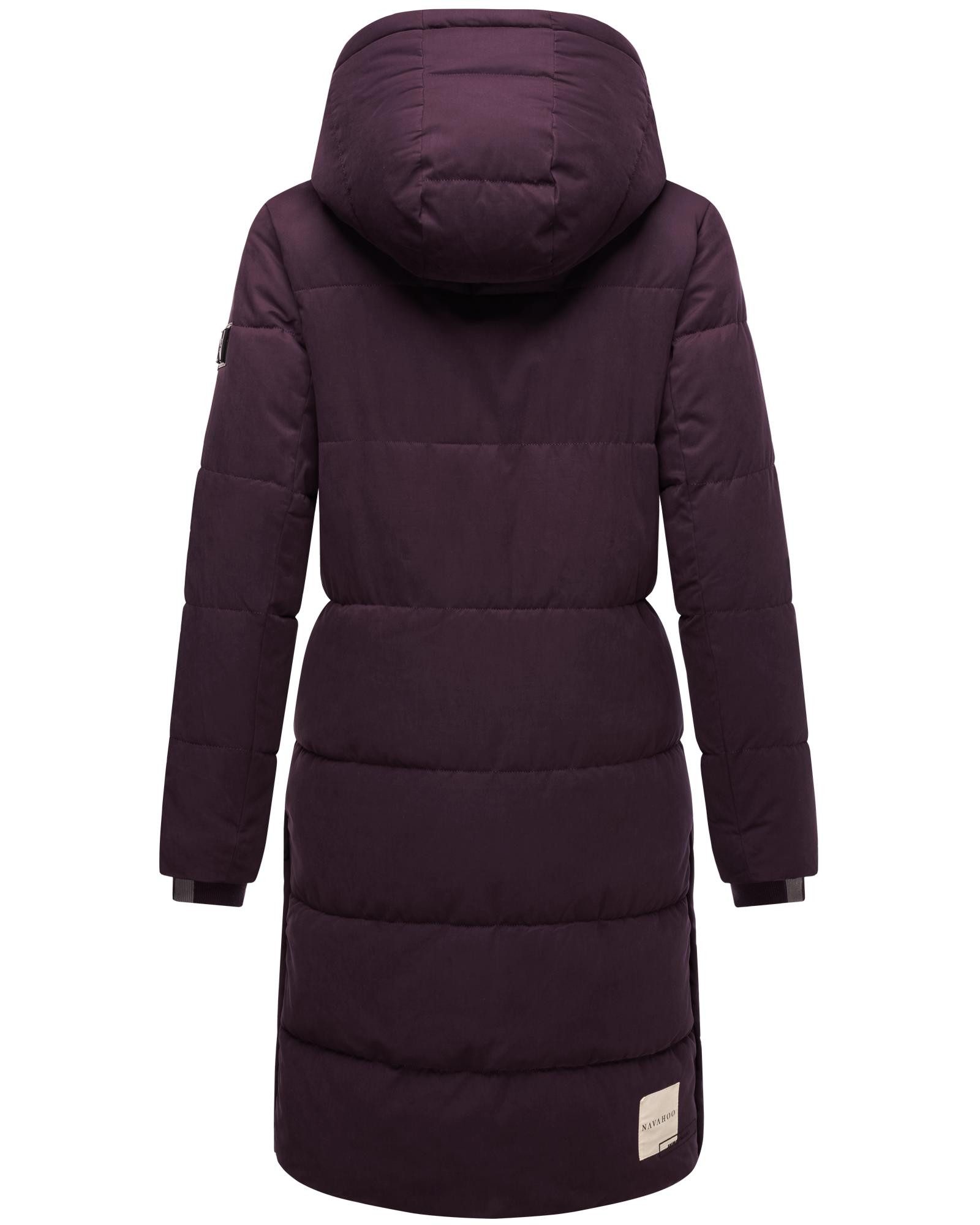 Navahoo Wintermantel Wintertanz 14 modischer Damen Steppmantel mit hohem Kragen