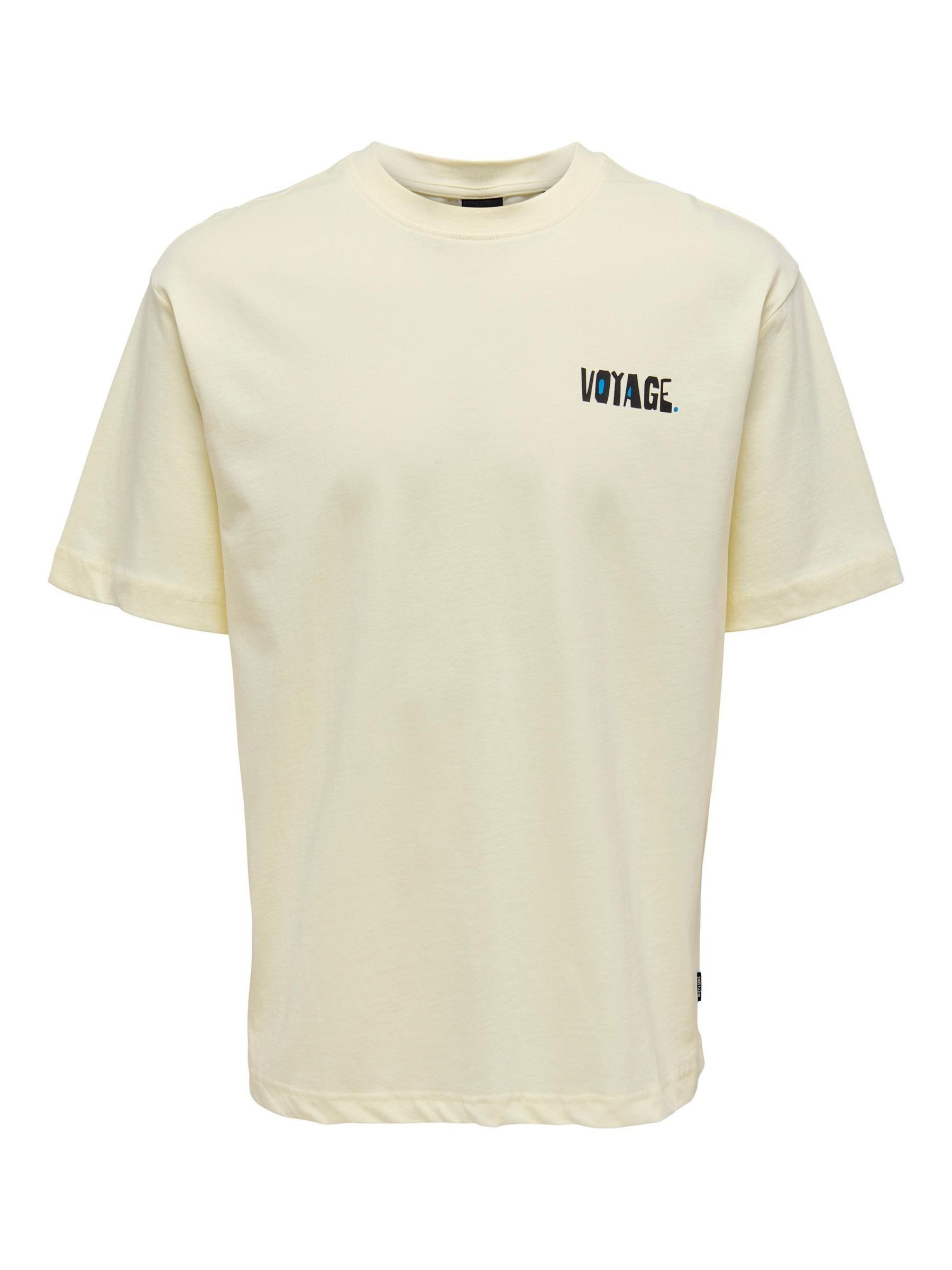 T-Shirt Oversized Rundhals PrintT- Baumwolle ONSGARTH