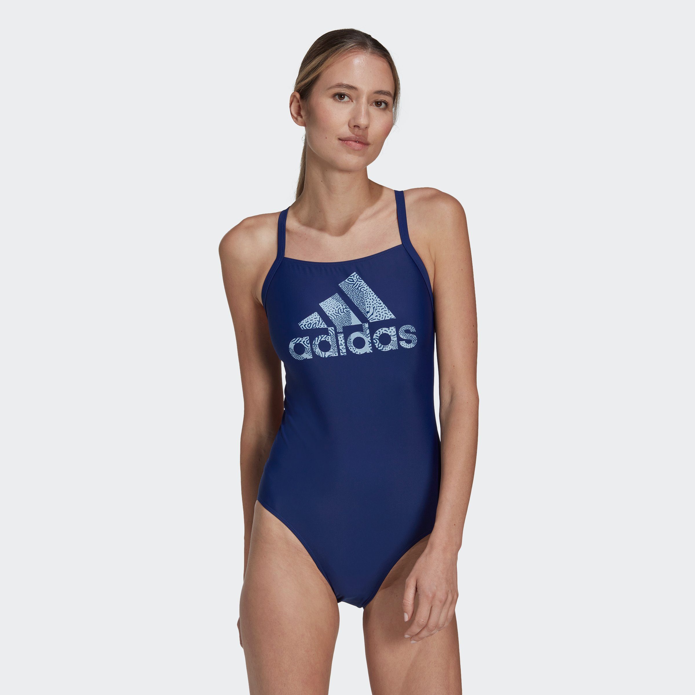 adidas Performance Badeanzug BIG LOGO (1-St)