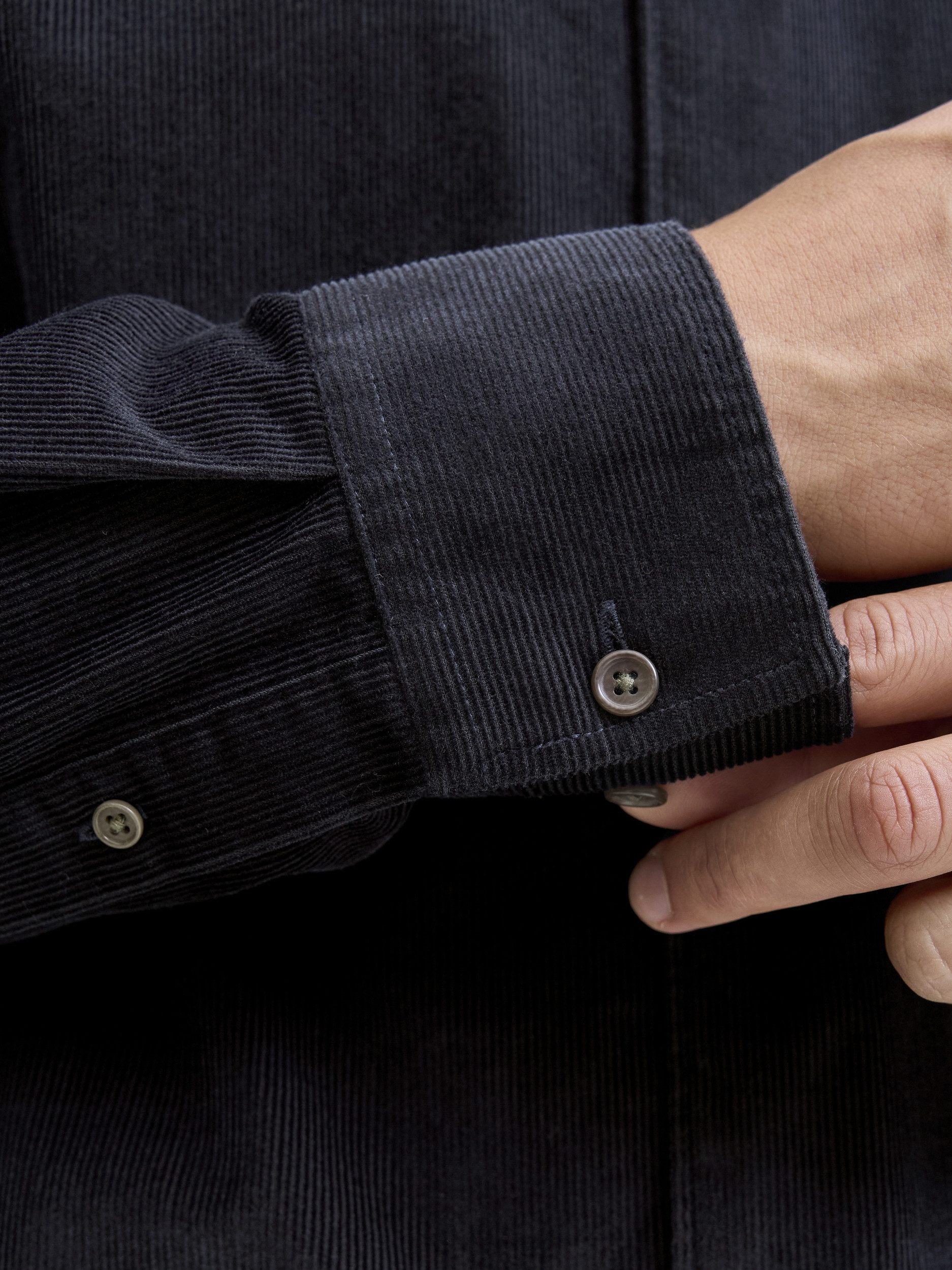 Jack & Jones Langarmhemd JPRCCASCOT CORDUROY L/S SHIRT