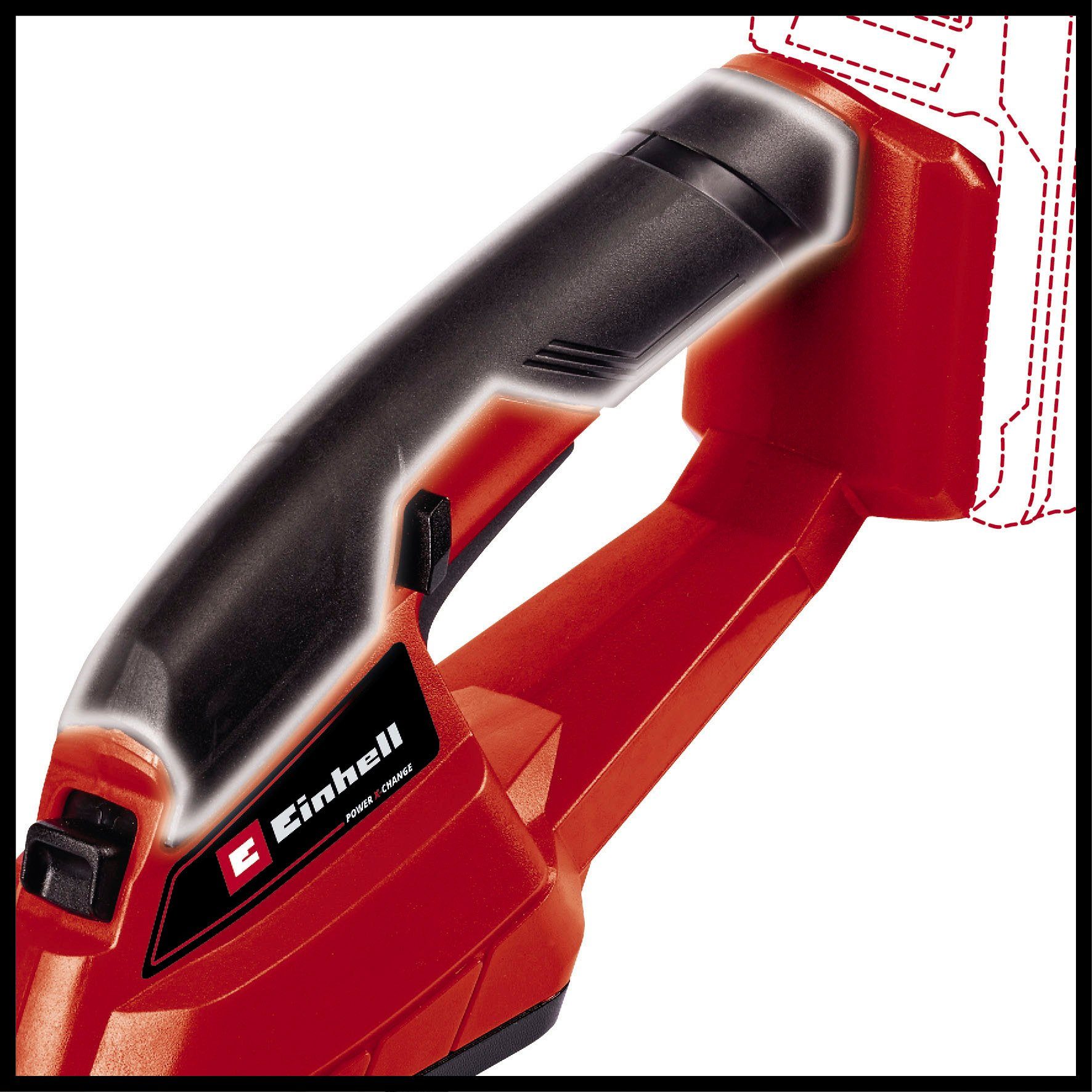Einhell Akku-Grasschere GC-CG 18/1 Li-Solo, ohne Akku und Ladegerät