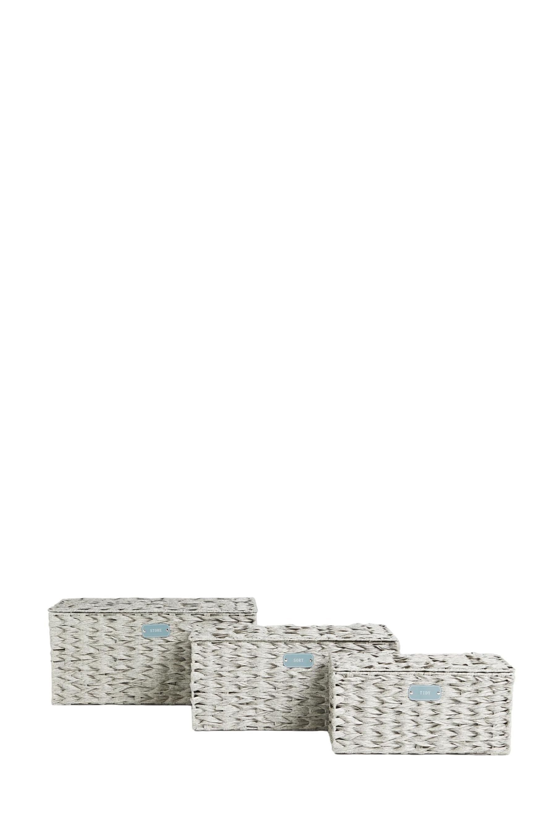 Next Aufbewahrungskorb Aufbewahrungskörbe aus Kunststoff, 3er-Set (3 St)