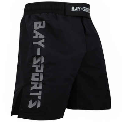 BAY-Sports Sporthose MMA K1 Thaiboxhose Thaiboxen Hose Shorts Muay Thai Shadow (1-tlg) Kixkboxen, für Kinder und Erwachsene