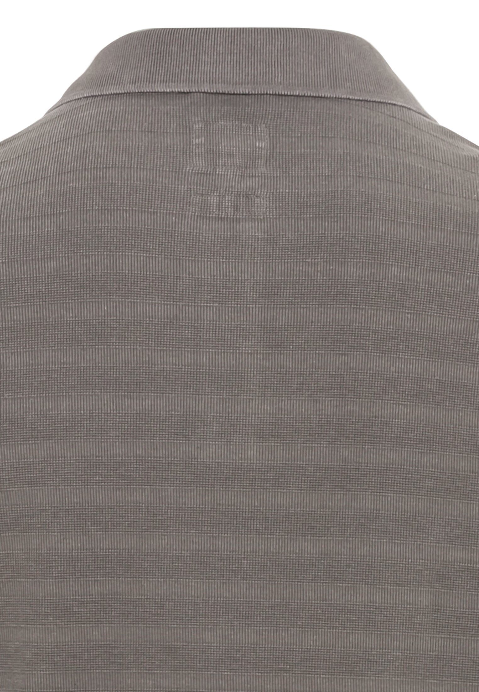 camel active tonalen Streifenmuster im Poloshirt Grau Shirts_Poloshirt