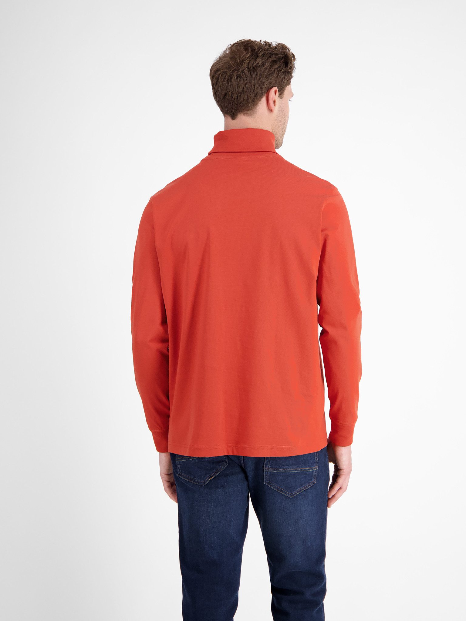 LERROS Rollkragenshirt mit Logo Stickerei günstig online kaufen