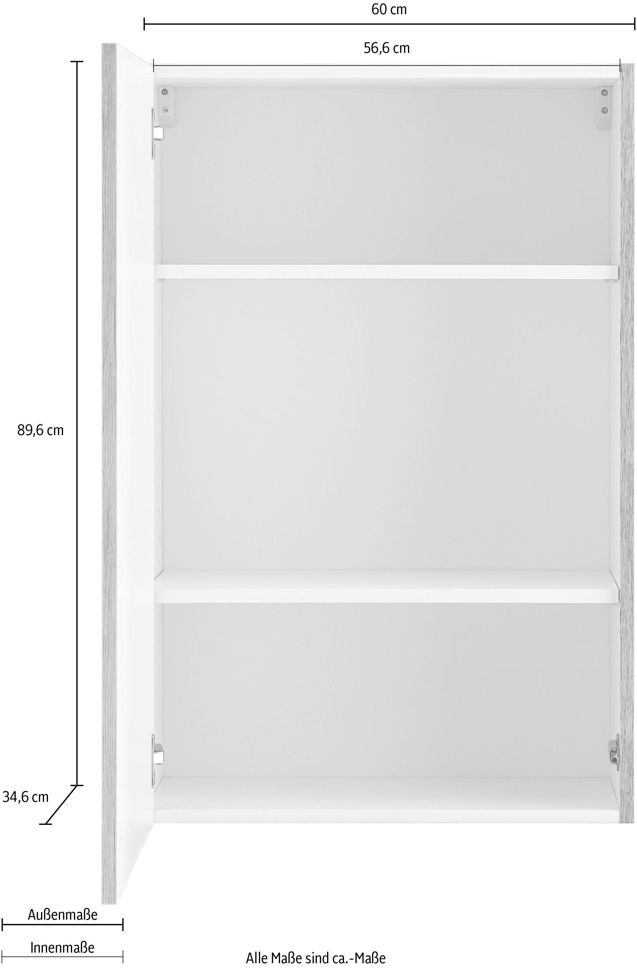 anthrazit/wildeichefarben Breite wildeichefarben Roth Hängeschrank OPTIFIT cm 60 |