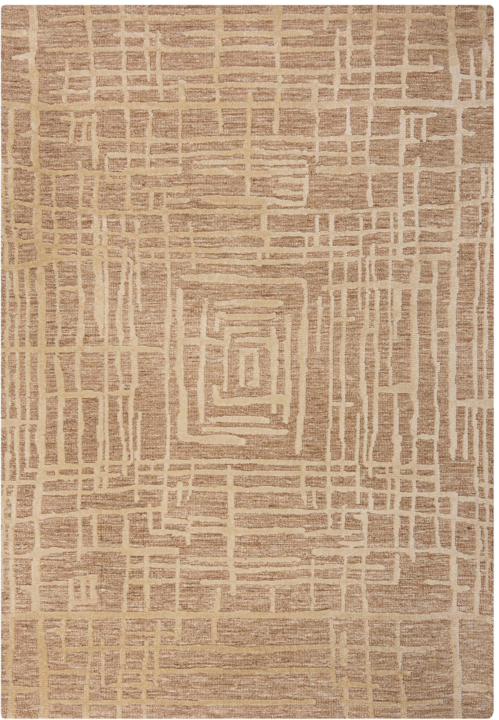 FLAIR RUGS Teppich Elliot, rechteckig, Höhe: 12 mm, Hoch-Tief Effekt, Wohnzimmer, Schlafzimmer, Esszimmer