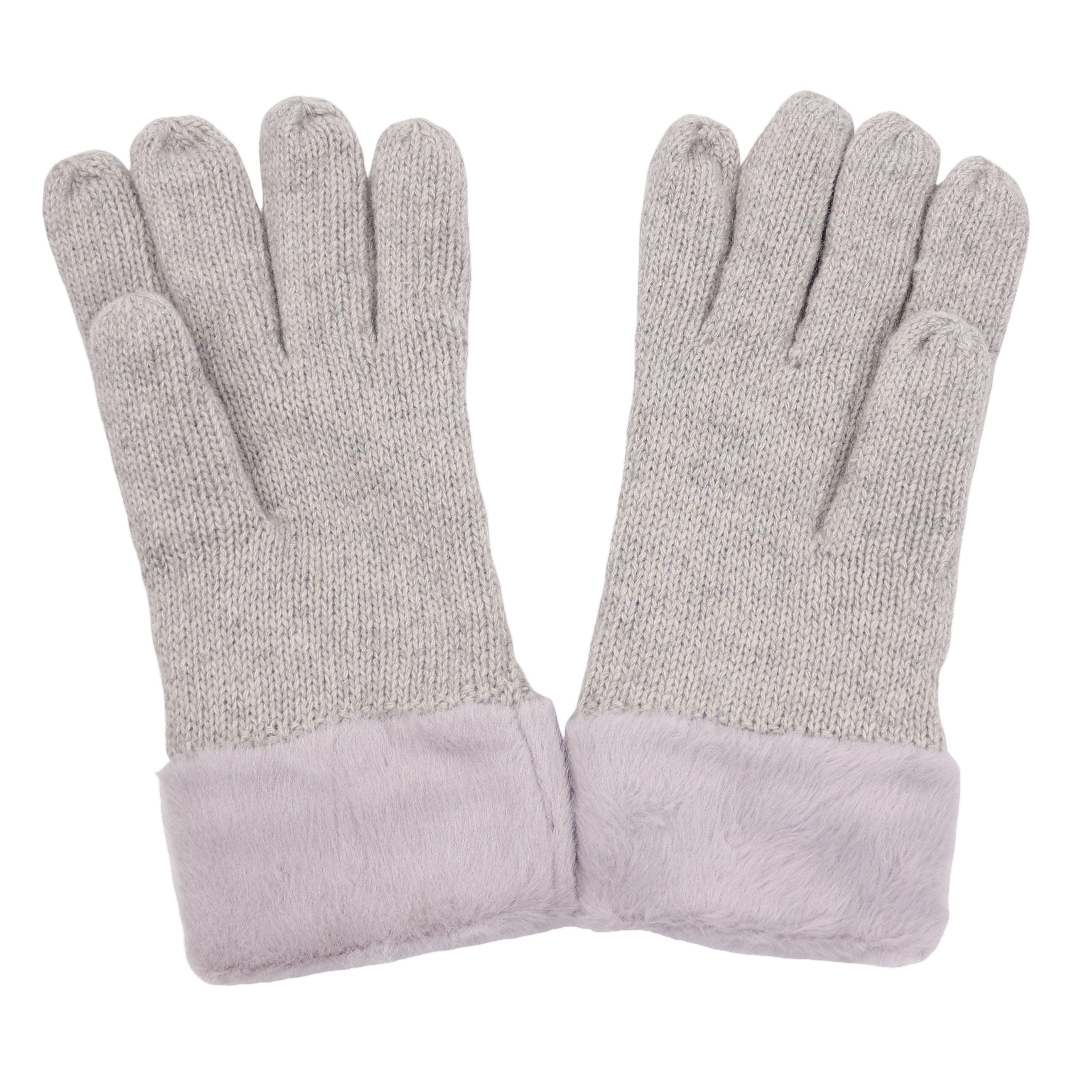 MIRROSI Strickhandschuhe Damen Handschuhe warm Weich, Einheitsgröße, durch günstig online kaufen