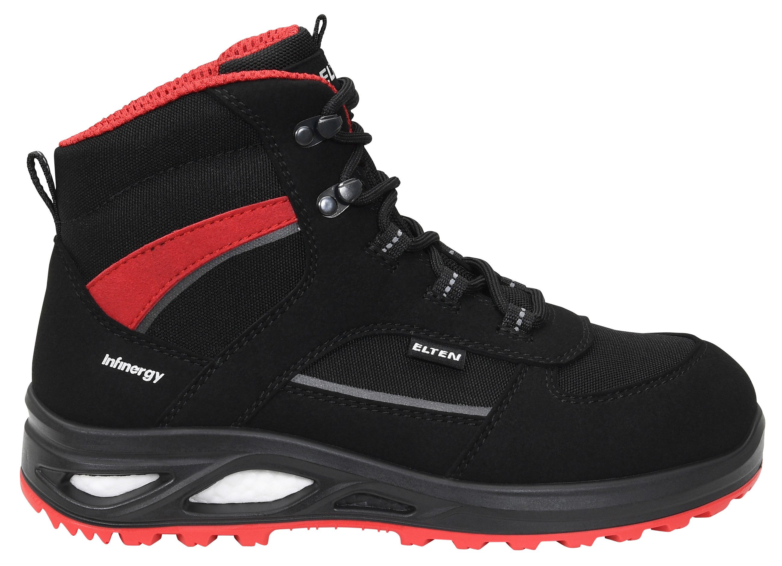 ELTEN HANNAH XXTL black-red Mid ESD S3S Sicherheitsstiefel (Schuhkarton, Paar)