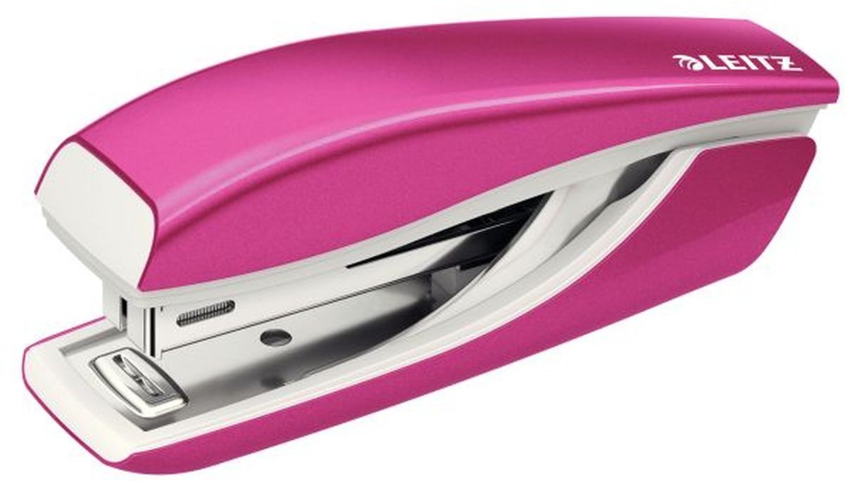 LEITZ Heftgerät Heftgerät Mini Nexxt Wow 10 Blatt pink metallic