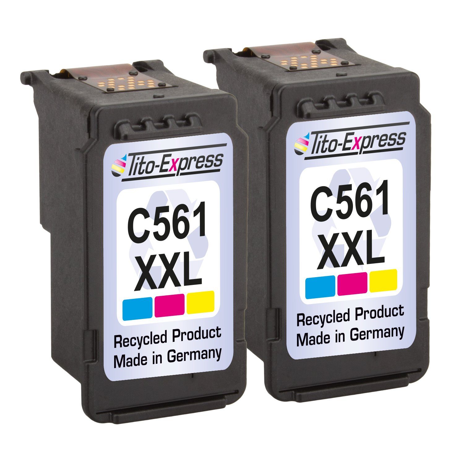 Canon TS-5353a) TS5353 Set Canon PG-560 Color TS5351 CL TS5352 CL-561 TS-5352a Tito-Express Tintenpatrone TS7450 ersetzt 561 (für TS-5351a 2er XL TS7450