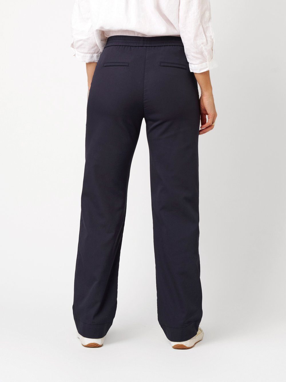 Relaxed by TONI Palazzohose Scarlet Wide aus Baumwoll-Satin