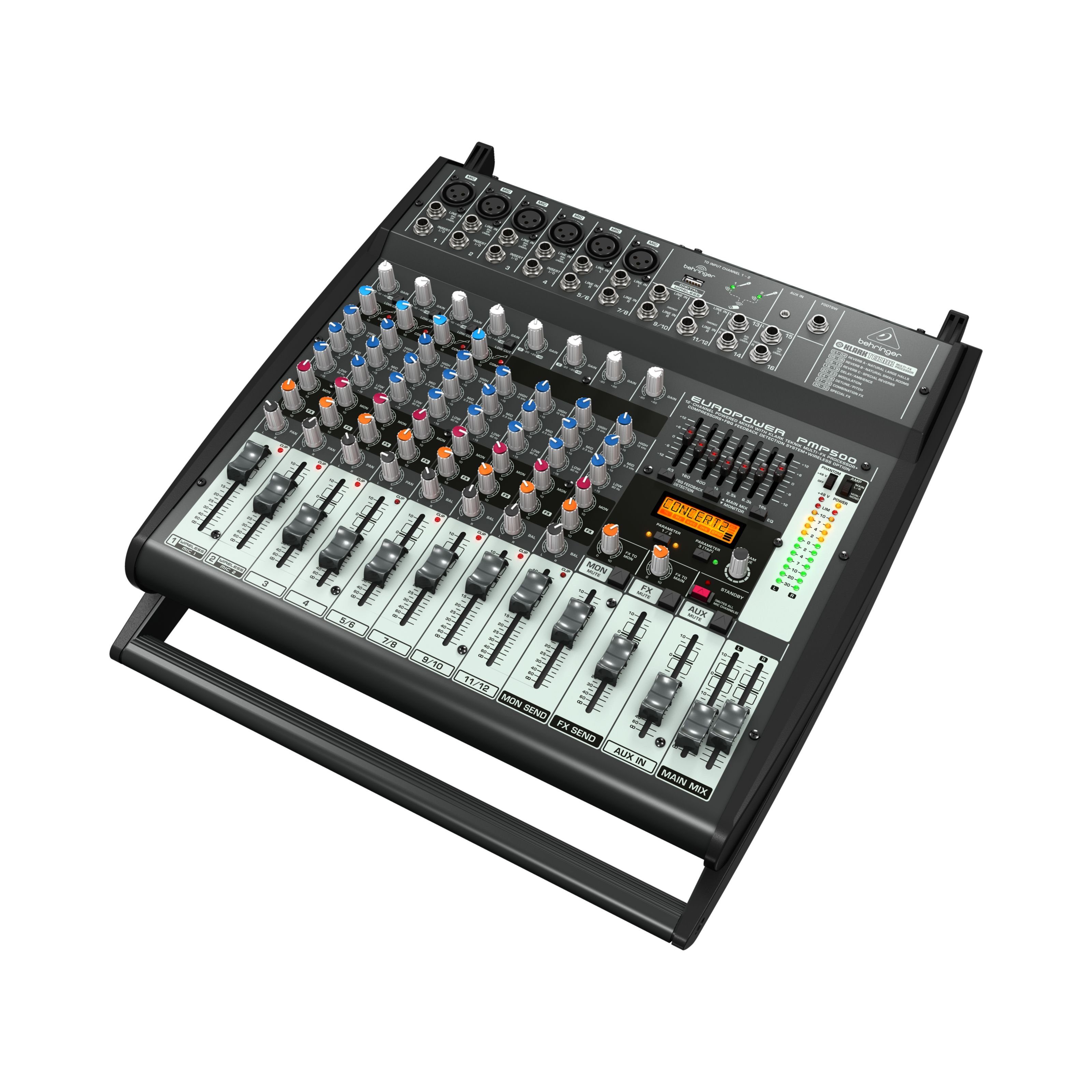 Behringer Mischverstärker (PMP500 EUROPOWER 500W 12-Channel Powermixer - Powermixer)