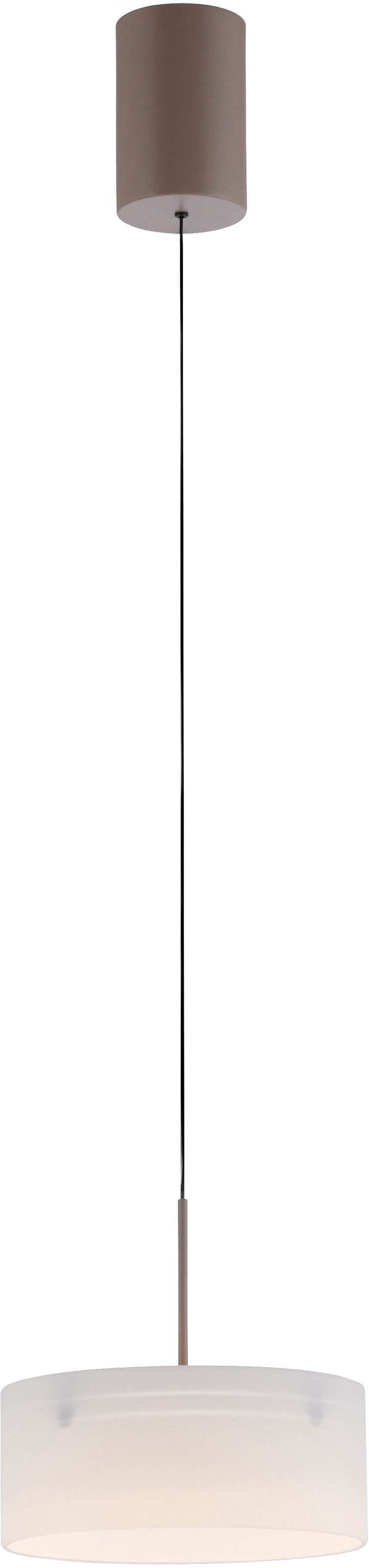 Paul Neuhaus LED Pendelleuchte MARIKA, Memoryfunktion, LED fest integriert, Warmweiß, Dimmbar über den Lichtschalter, Memory, Opalgläser, Comfort-Lift