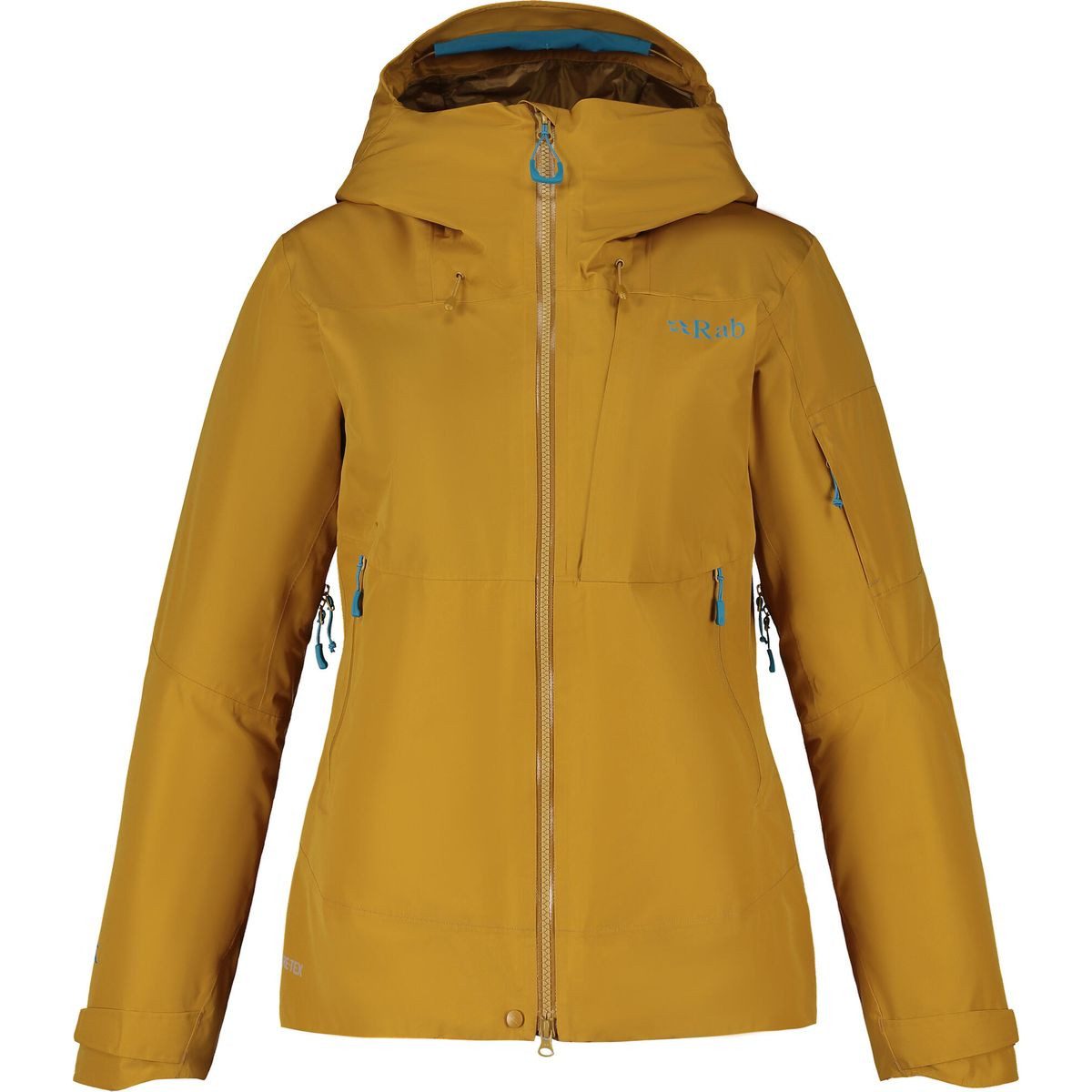 Rab Skijacke Khroma Volition Jacket Wmns Wasserdichte und isolierte Skijacke für Damen mit helmkompatibler