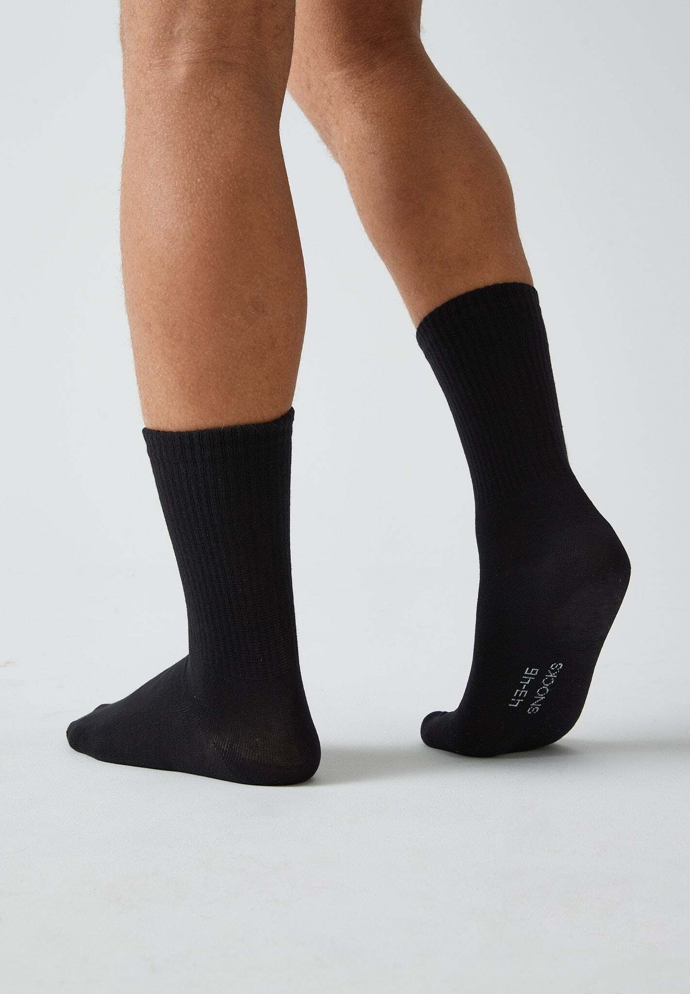 SNOCKS Tennissocken Cleane Sportsocken (4-Paar) aus Bio-Baumwolle, stylish für jedes Outfit