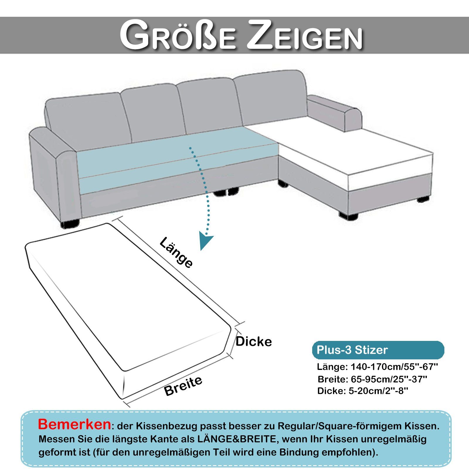 Rosnek Sofahusse Stretch, Samt, mit elastischer Unterseite, für Sofa günstig online kaufen