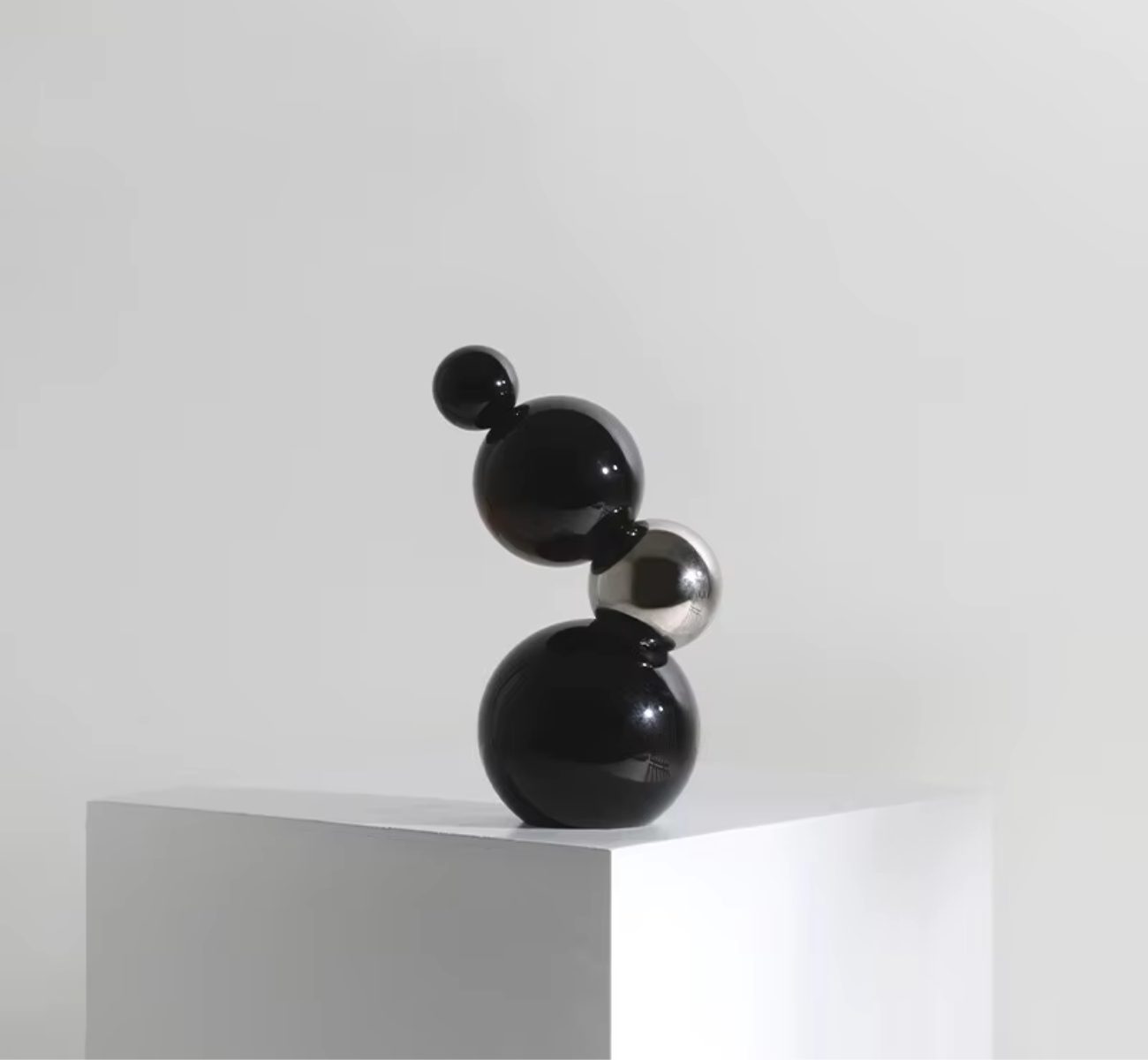 Quality Elegance Skulptur Luxuriöse Kristall-Gourmet-Serie – Bunte Deko-Skulptur