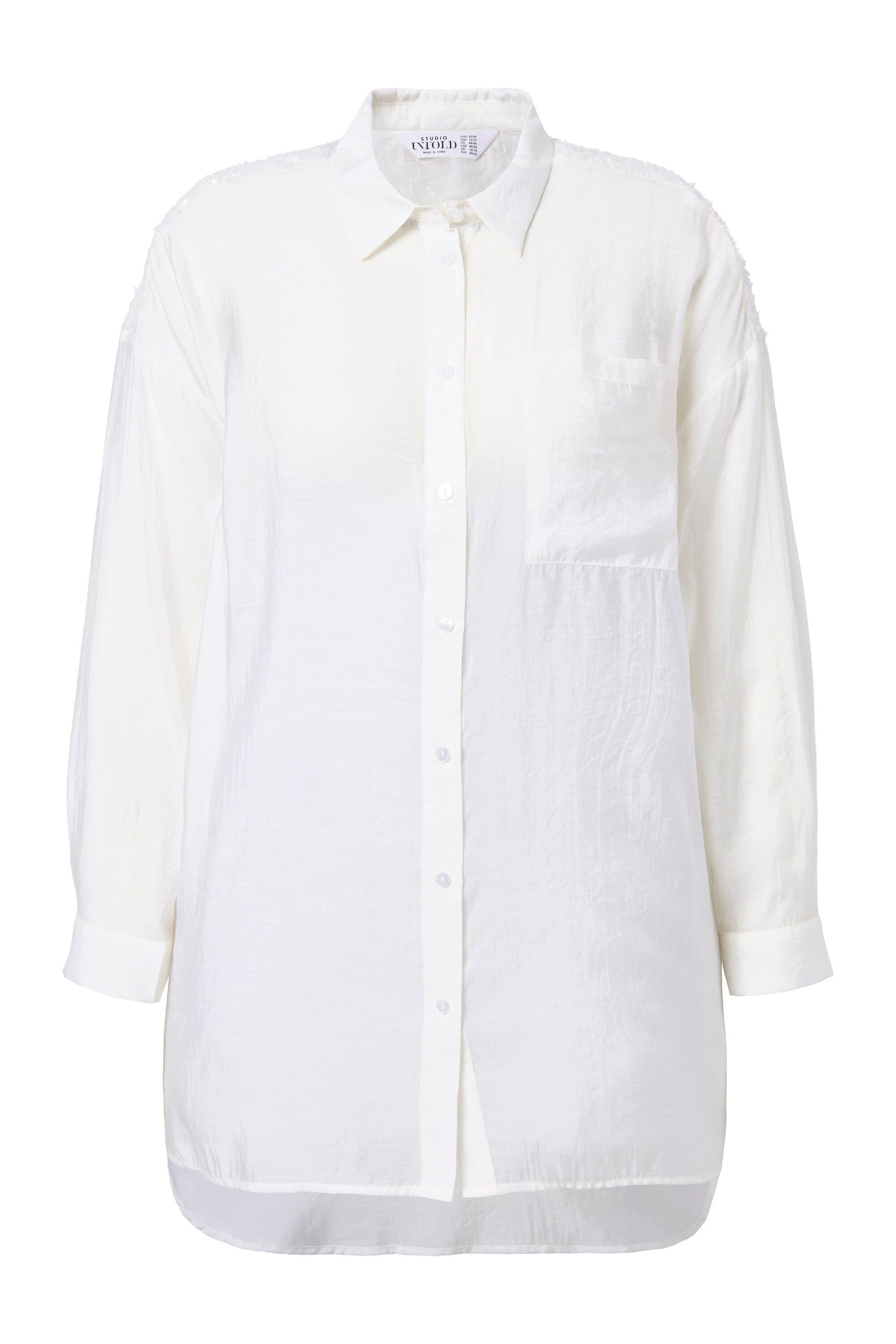 Studio Untold Hemdbluse Bluse oversized günstig online kaufen