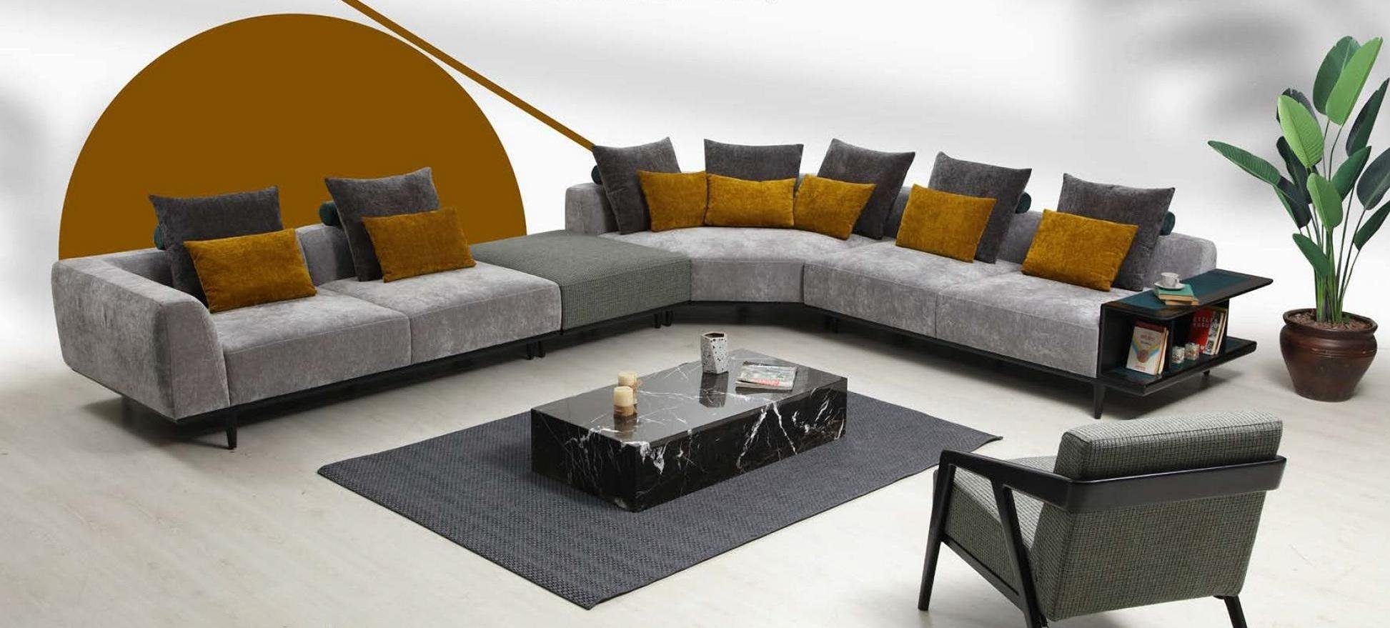 Polyester JVmoebel Stoff Design 1 Stil Sitzer Wohnzimmer Sitz Modern Sessel, Sessel