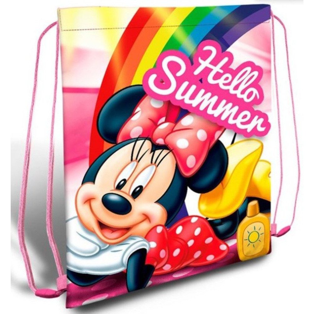 Disney Minnie Mouse Turnbeutel Disney Minnie Sporttasche Turnbeutel 100% Polyester (1-tlg)