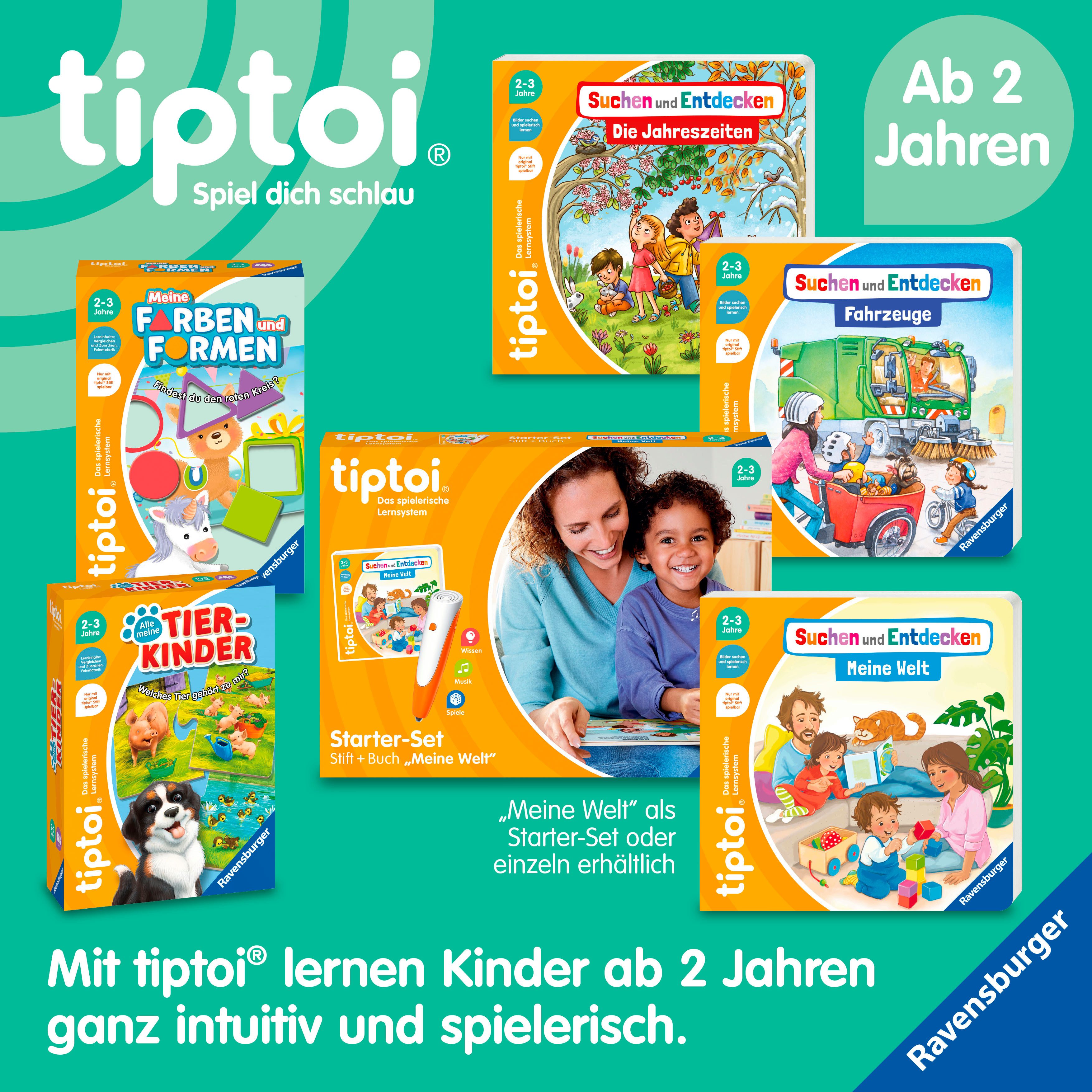 Ravensburger Kinderbuch tiptoi® Abenteuer Großwerden - Liv geht aufs Töpfchen, Made in Europe