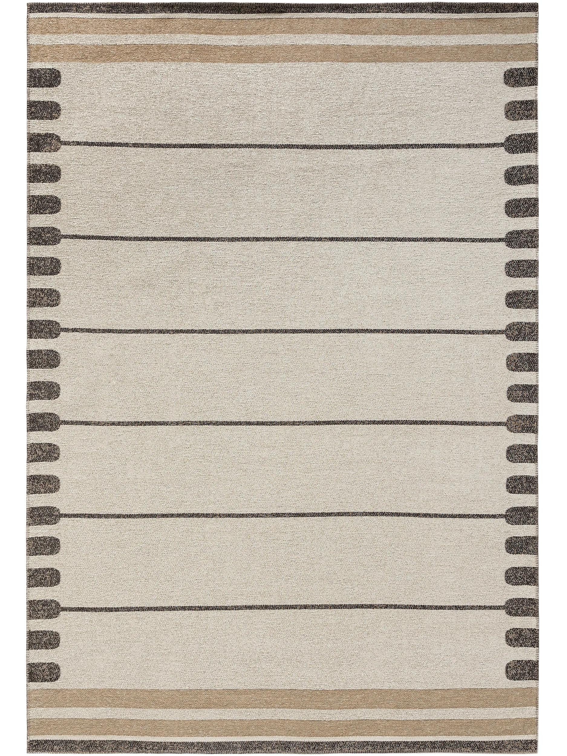 benuta Teppich Elena, rechteckig, Höhe: 5 mm, Hangefertigter Juteteppich, Wohnzimmer, Esszimmer, Schlafzimmer, Flur