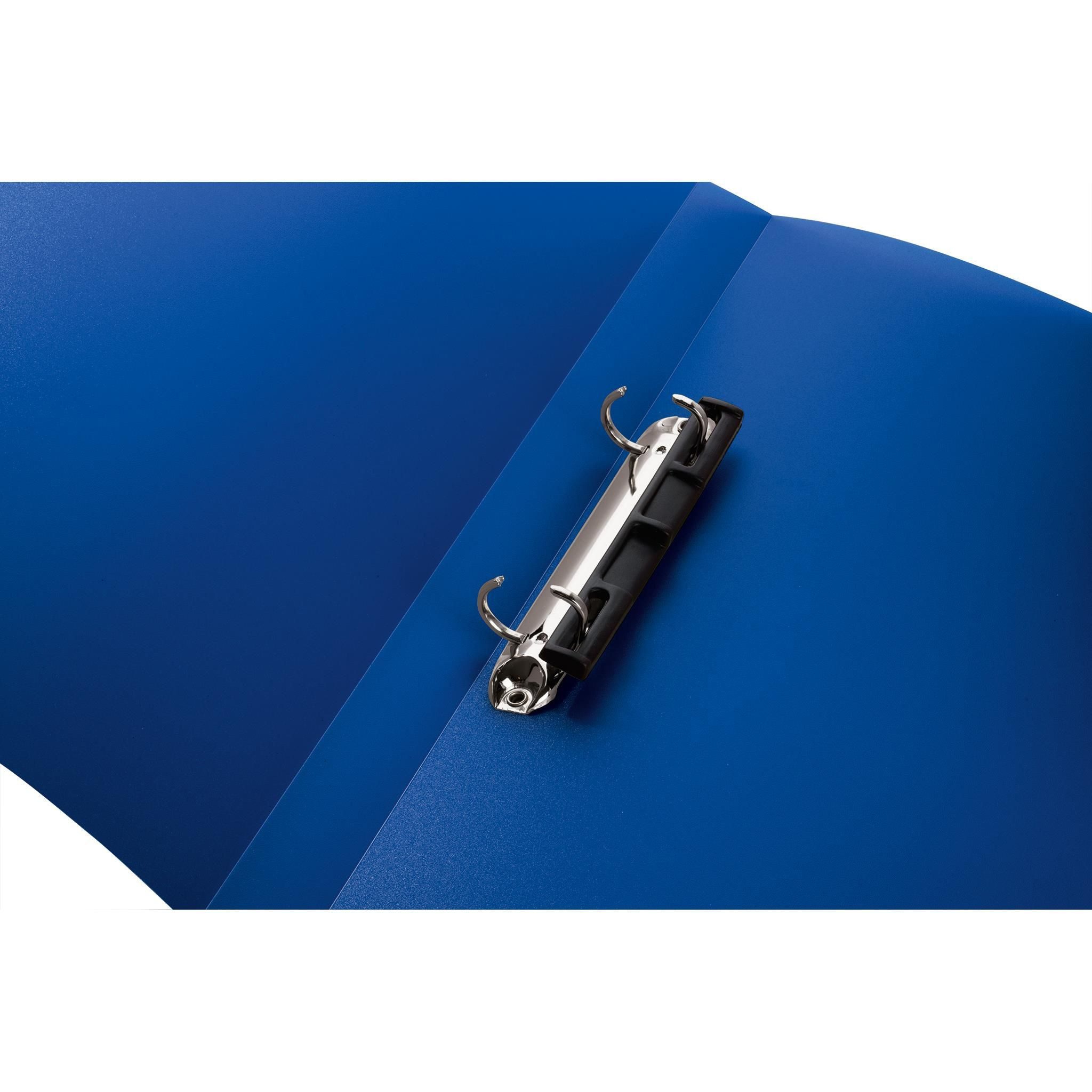 HERMA Ringbuchmappe Herma Ringbuch PP 2D-Ring A4 25 mm Rückenbreite transluzent dunkelblau