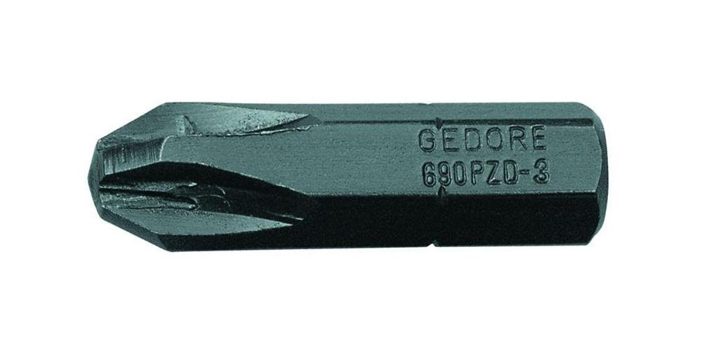 Gedore Bit-Set 690 PZD 2 S-010 Schraubendreherbit 1/4", Vorteilspack 10-teilig, PZ 2