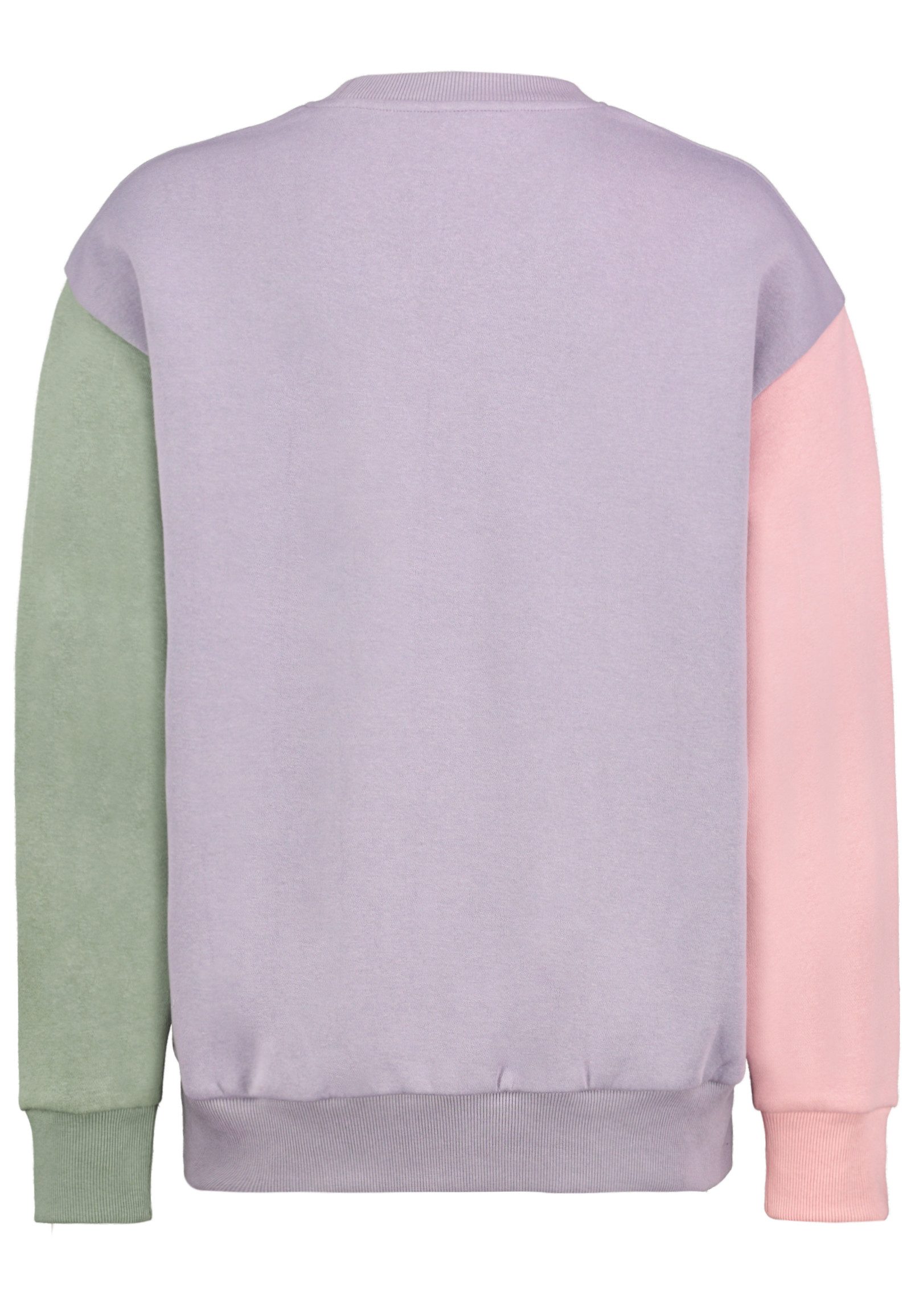 SUBLEVEL Longpullover Trendiges L/S Shirt mit Städte-Print und Rundhals für Damen (1-tlg) Baumwolle Normal Fit Rundhals Langarm Spruch atmungsaktiv