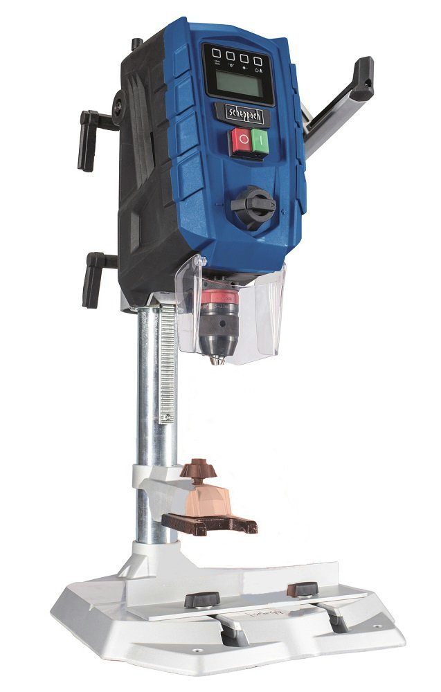 Scheppach Tischbohrmaschine Scheppach Tischbohrmaschine DP60 SE inkl. 7x HSS Bohrer 710W 13mm Bohrfutter