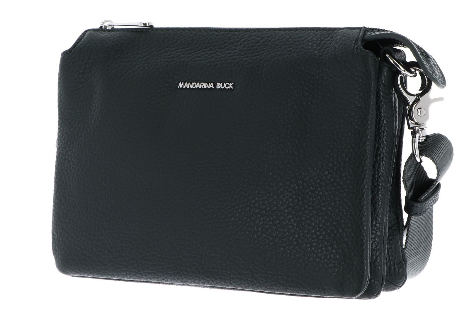 Mandarina Duck Umhängetasche Crossbody Bag, aus echtem Rindsleder