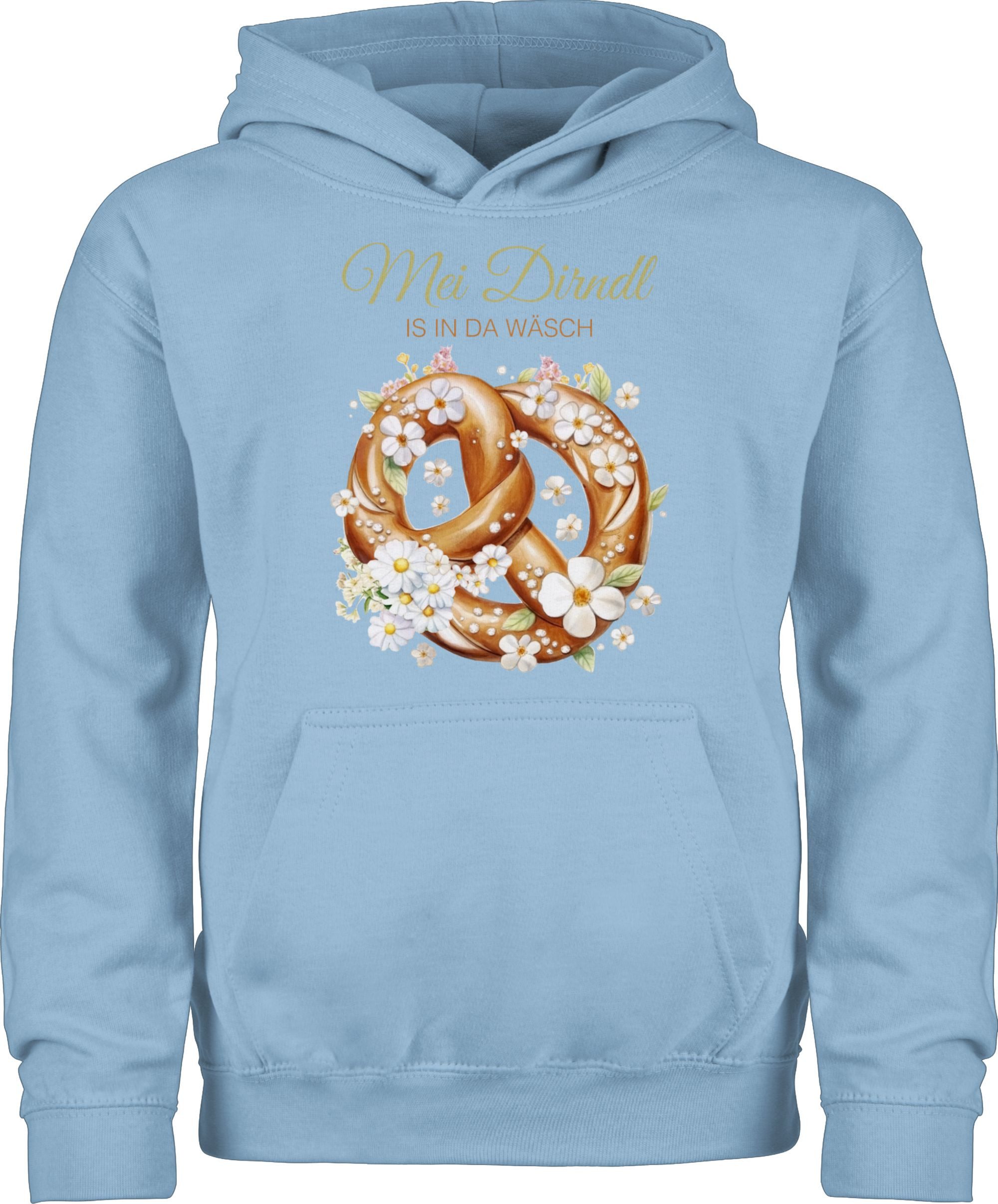 Hoodie Mei Dirndl is in da Wäsch, Dirndl Ersatz, Volksfest, Festwiese