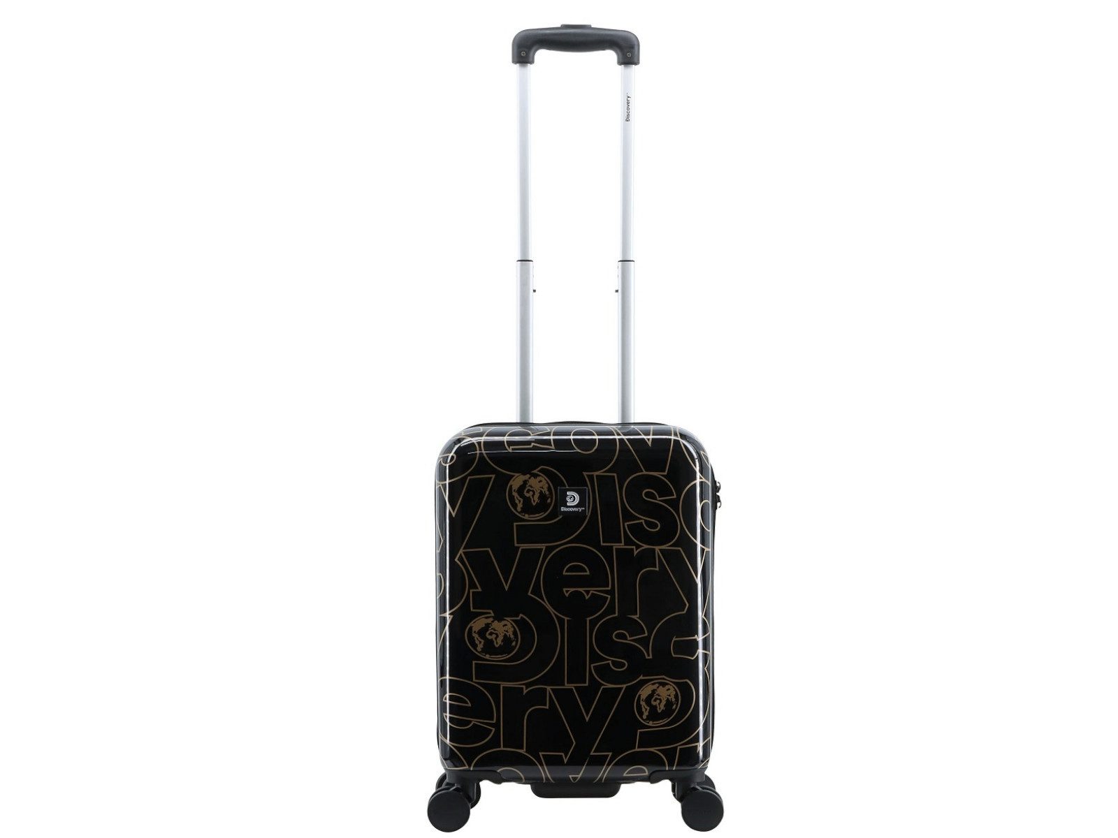 Discovery Koffer Gold ABS/PC Trolley TSA Zahlenschloss Spinner 56 cm, 4 Rollen, mit TSA-Zahlenschloss