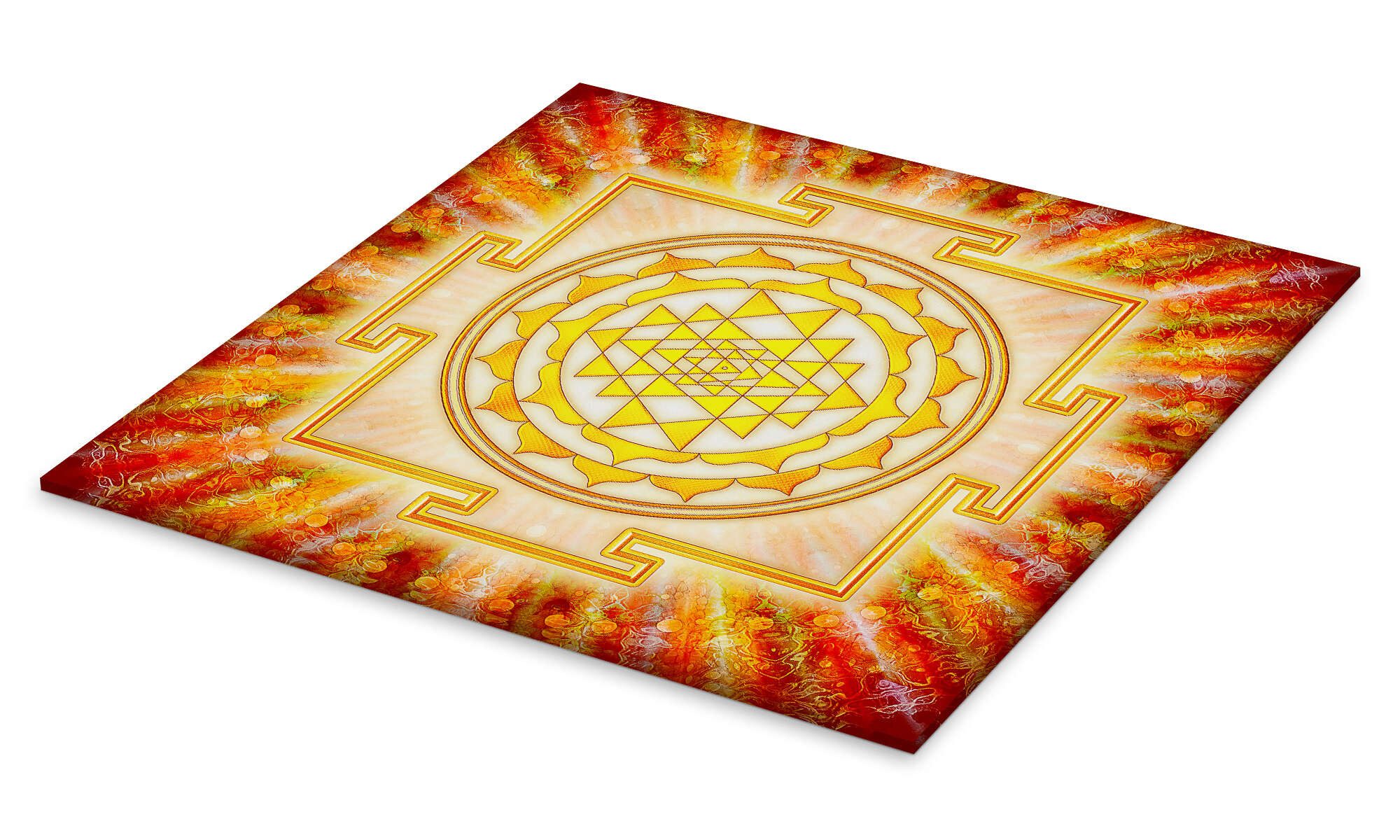 Posterlounge Wandbild Sri Yantra – Artwork günstig online kaufen