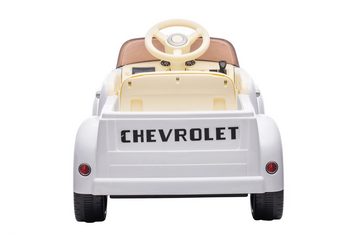 Elektro-Kinderauto Chevrolet 3100 Classic,12 volt, weiss 2 Motoren+LED