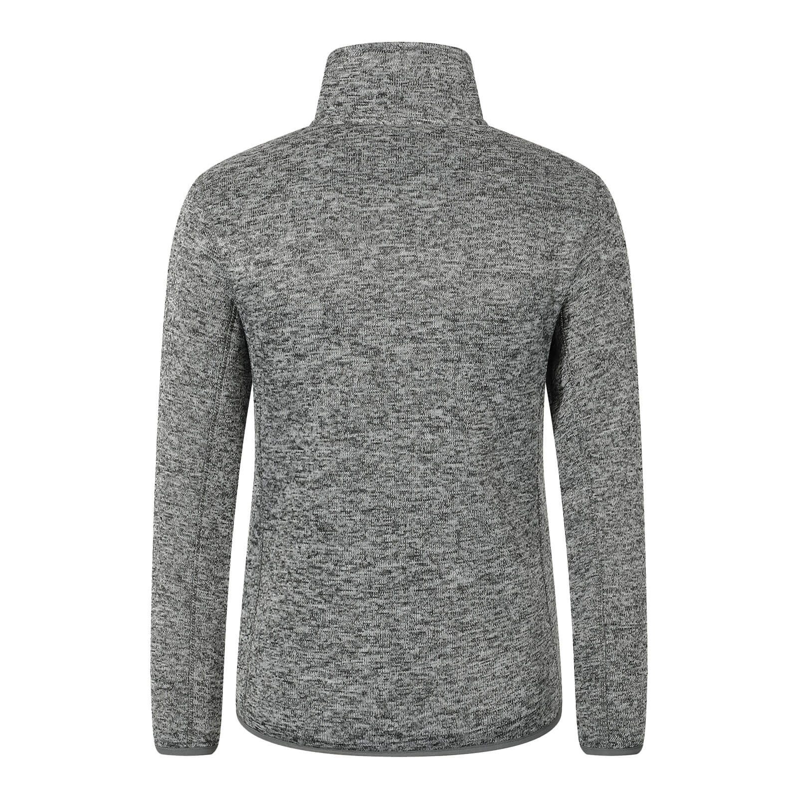 Blue Wave Fleecejacke Nissa Damen Jacke Nissa in Strickoptik mit Stehkragen und Reißverschluss – Bild 3 von 5