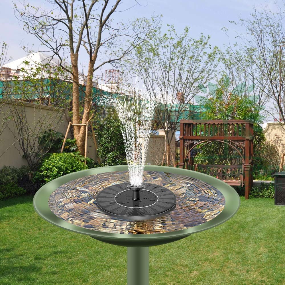 BlingBin Gartenbrunnen Solar Springbrunnen für Außen, günstig online kaufen