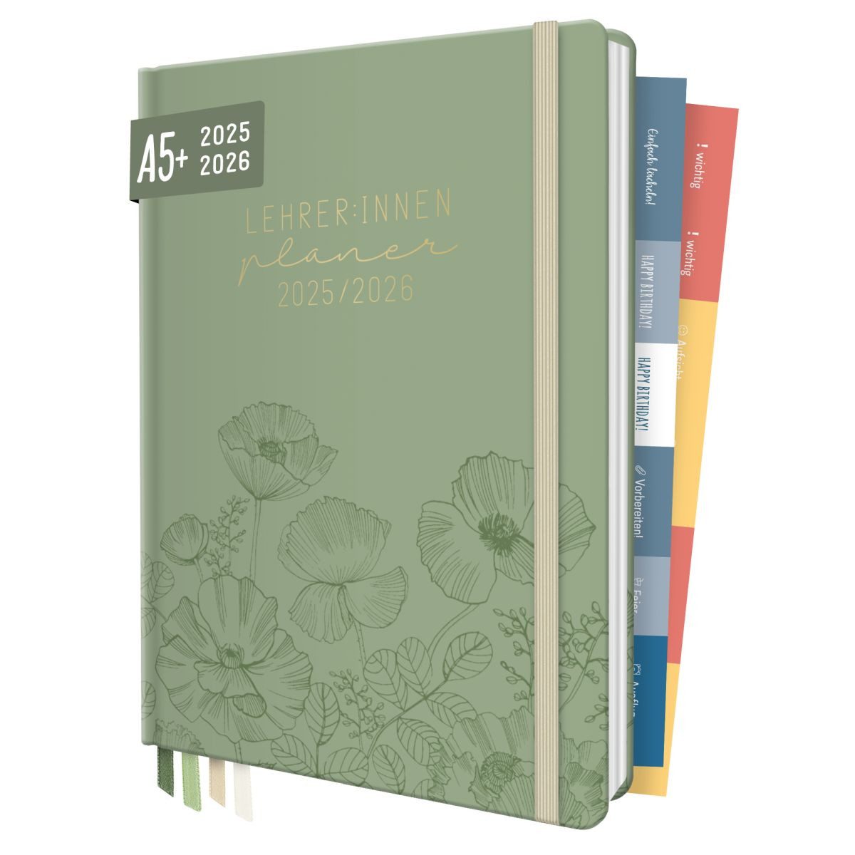 Häfft Lehrerkalender Lehrer-Planer 2025/2026 A5+