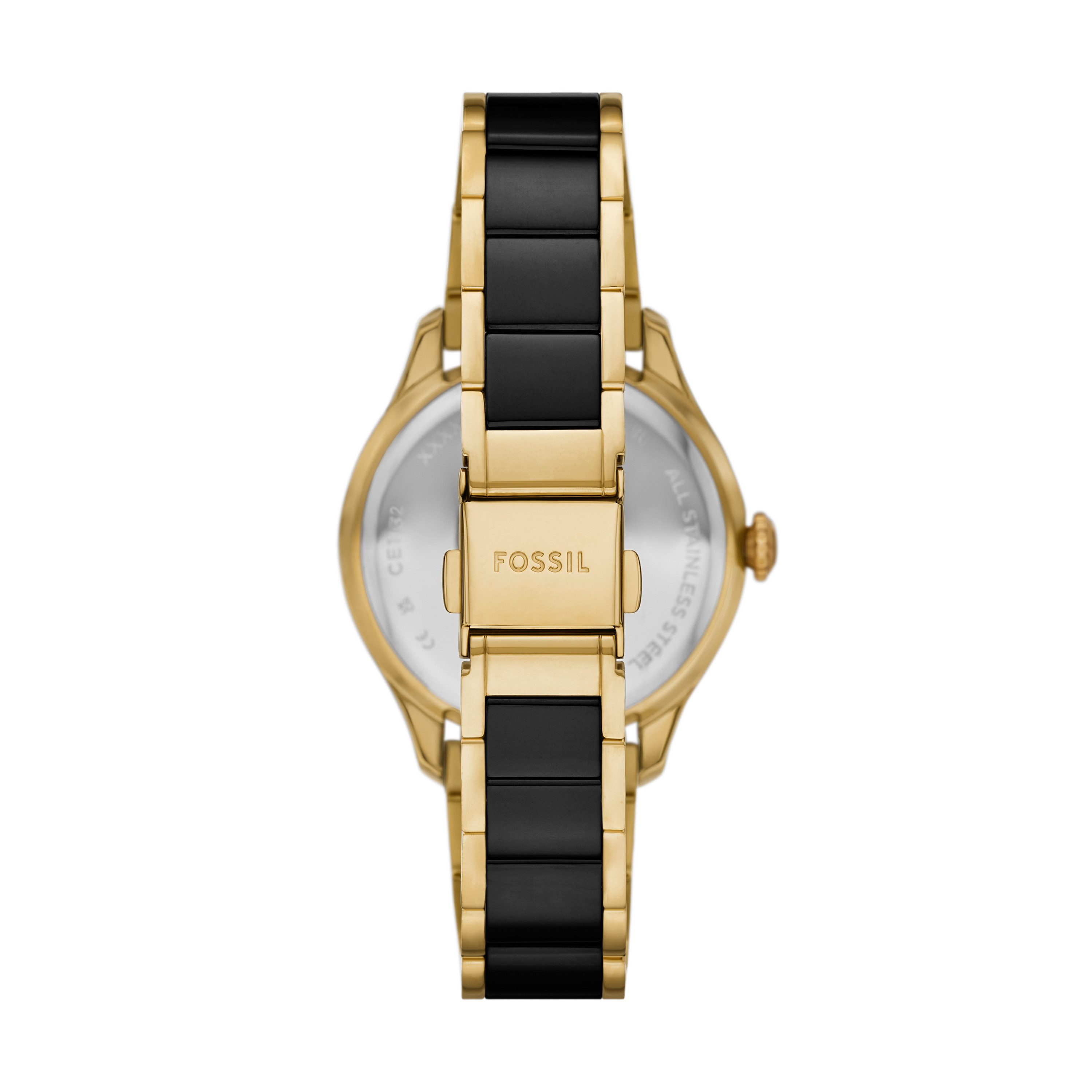 Fossil Quarzuhr GILMORE CE1132, Armbanduhr, Damenuhr, analog, Tag