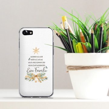DeinDesign Handyhülle Eine Familie, Apple iPhone SE (2020) Silikon Hülle Bumper Case Handy Schutzhülle