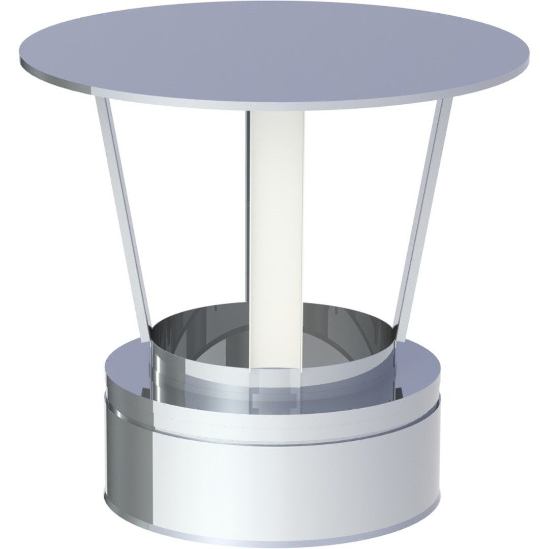 Jeremias Schornstein DW-ECO 2.0 Ø 130 mm - Mündungsabschluss mit Regenhaube, Ø 130 mm