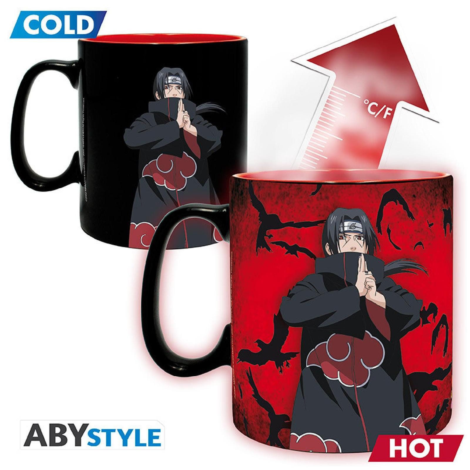 ABYstyle Tasse NARUTO SHIPPUDEN - Tasse Heat Change -460ml- Kakashi/Itachi – Bild 3 von 4