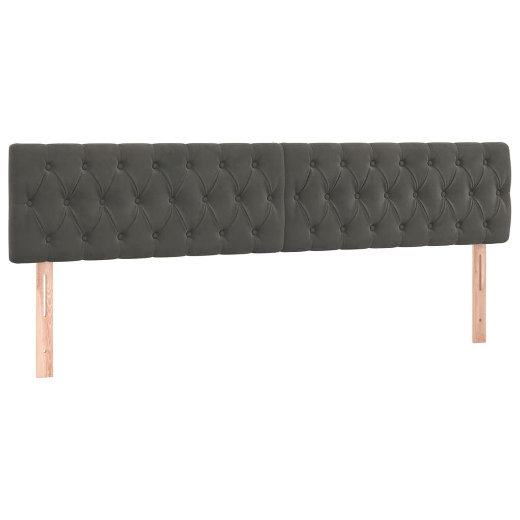 Bettkopfteil Aus Samt 180x104 Cm – Chesterfield Design, Weich Gepolstert, Wandmontage