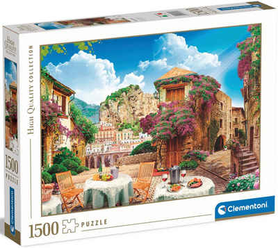 Clementoni® Puzzle High Quality Collection, Italienische Aussicht, 1500 Puzzleteile, Made in Europe; FSC® - schützt Wald - weltweit