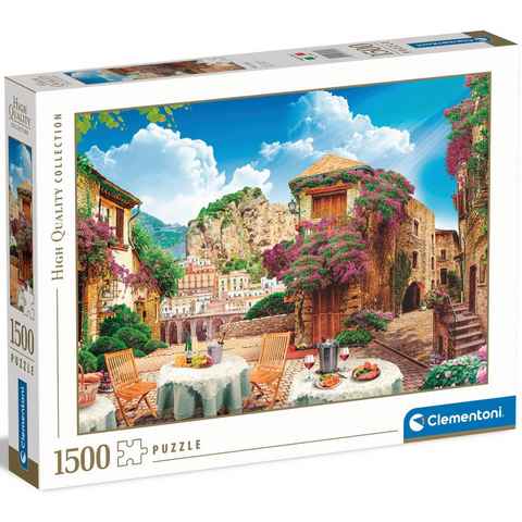 Clementoni® Puzzle High Quality Collection, Italienische Aussicht, 1500 Puzzleteile, Made in Europe; FSC® - schützt Wald - weltweit