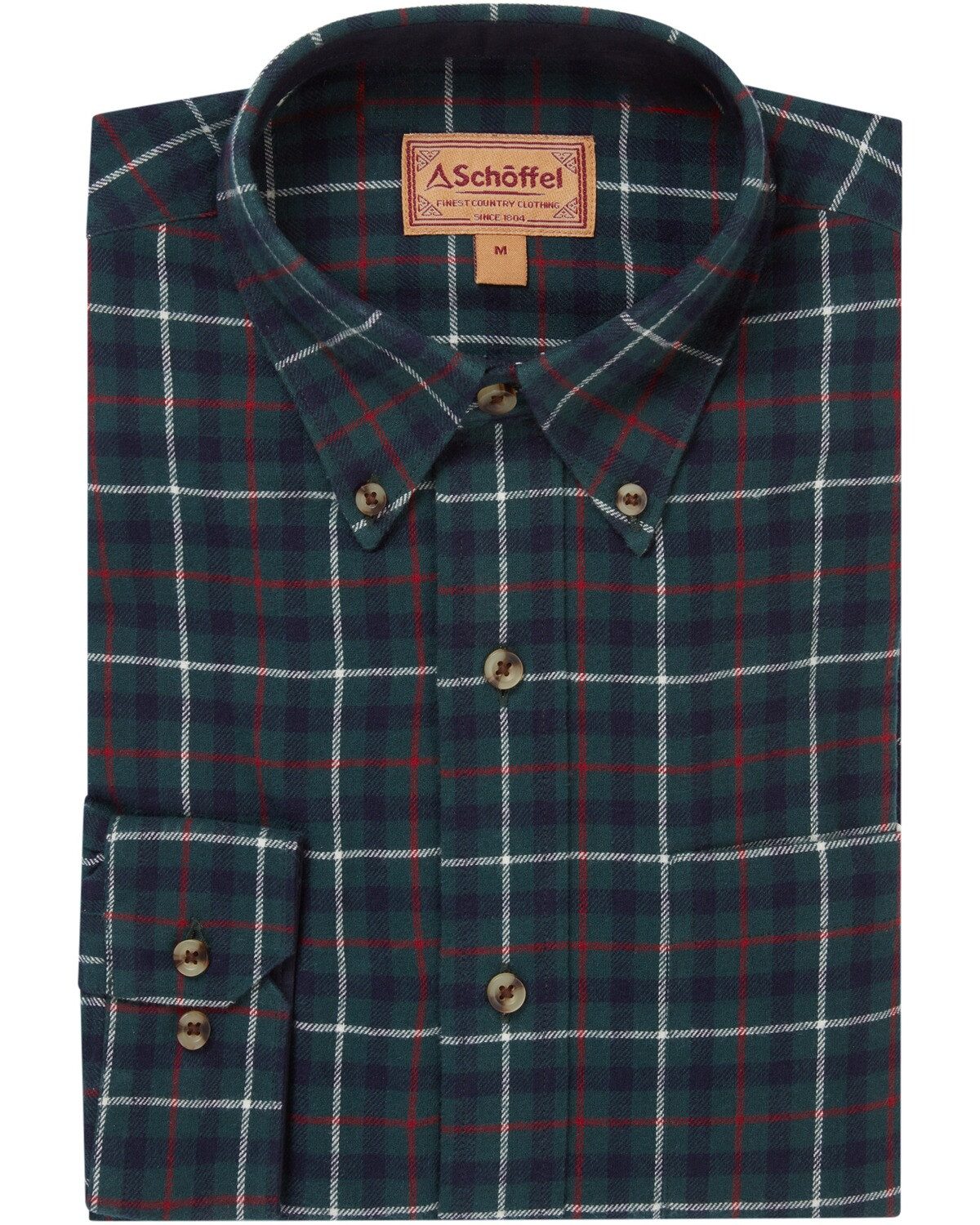 Schöffel Country Flanellhemd Karohemd Akenham