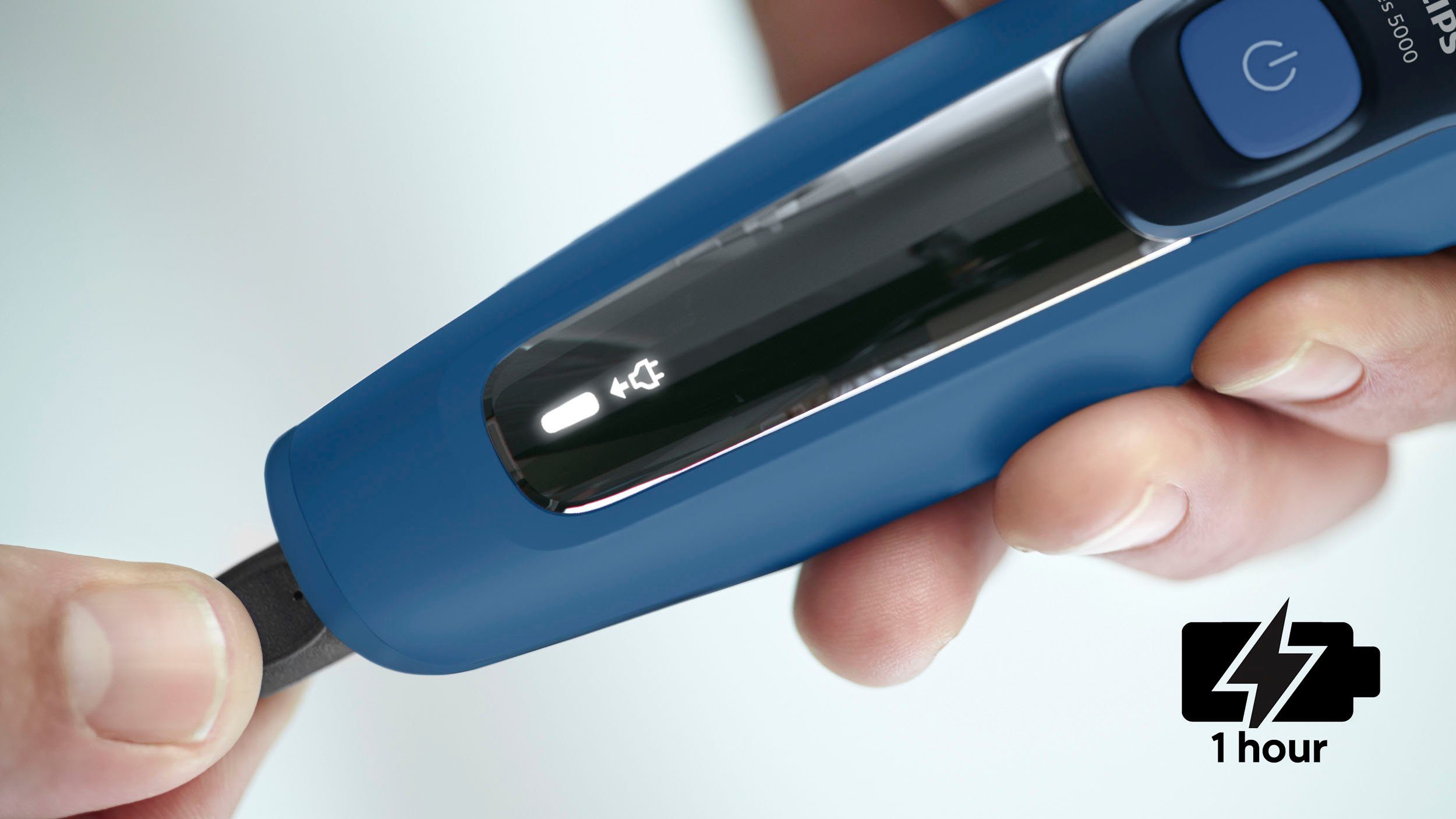 Philips Elektrorasierer Shaver Series 5000 S5466/17, Aufsätze: 1, SmartClick-Präzisionstrimmer – Bild 3 von 5