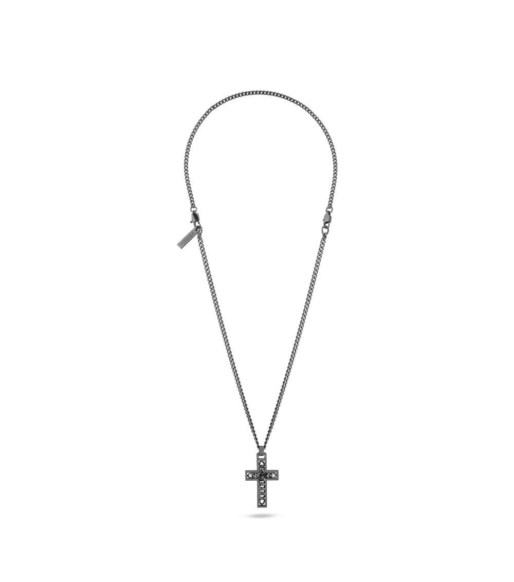 Police Kette mit Anhänger CROSSEDOUT PEAGN2211302 günstig online kaufen